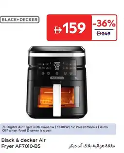Carrefour Black & decker Air Fryer AF7010-B5 offer