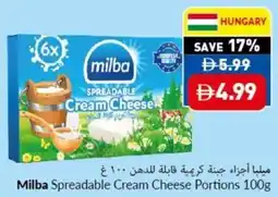 Viva Milba Spreadable Cream Cheese Portions offer