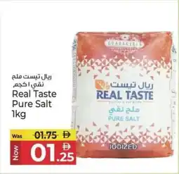 Kenz Hypermarket Real Taste Pure Salt offer