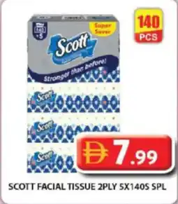 Grand Hyper Market Scott facial tissue 2ply offer