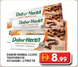 Grand Hyper Market Dabur herbal clove toothpaste +2 free tb offer