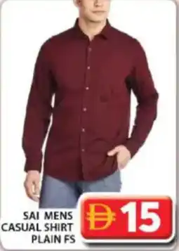 Grand Hyper Market Sai mens casual shirt plain fs offer