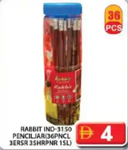 Grand Hyper Market Rabbit IND-3150 penciljar offer