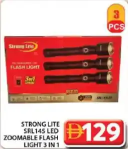 Grand Hyper Market Strong lite srl 145 led zoomable flash light 3 in 1 offer