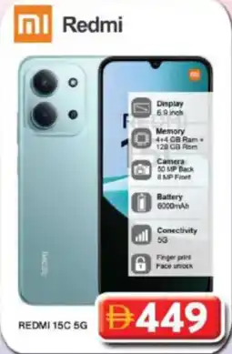 Grand Hyper Market Redmi 15c 5g offer