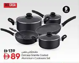Nesto Delcasa Granite Coated Aluminium Cookware Set offer