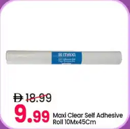 Mark & Save Maxi Clear Self Adhesive Roll offer