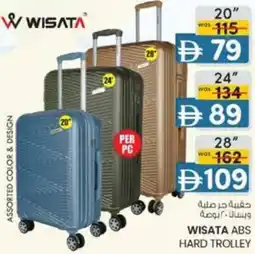 KM Trading Wisata abs hard trolley offer