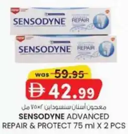 KM Trading Sensodyne advanced repair & protect offer