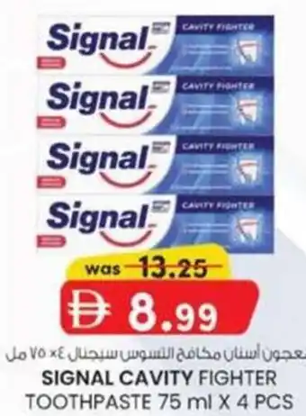 KM Trading Signal cavity fighter toothpaste offer