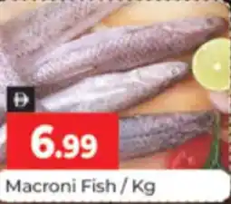 Al Madina Hypermarket Macroni Fish/Kg offer