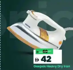 Mark & Save Geepas Heavy Dry Iron offer