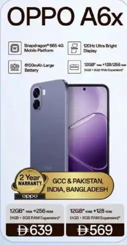 Nesto OPPO A6x offer