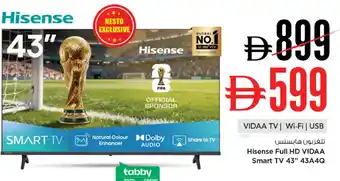 Nesto Hisense Full HD VIDAA Smart TV 43" 43A4Q offer