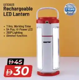 Nesto Geepas Rechargeable LED Lantern offer
