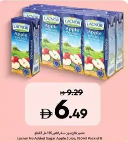 Carrefour Lacnor No Added Sugar Apple Juice offer