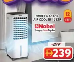 Grand Mall Sharjah Nobel NAC40R air cooler 12 ltr ltr offer