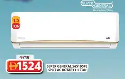 Grand Mall Sharjah Super general split ac rotary 1.5 ton SGS195FE offer