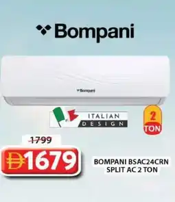 Grand Mall Sharjah Bompani BSAC24CRN split ac 2 ton offer