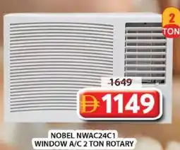 Grand Mall Sharjah Nobel window a/c 2 ton rotary NWAC24C1 offer