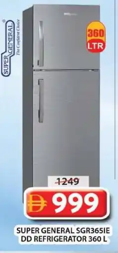 Grand Mall Sharjah Super general dd refrigerator 360 l SGR3651E offer