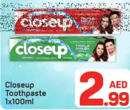 Day To Day Closeup Toothpaste offer