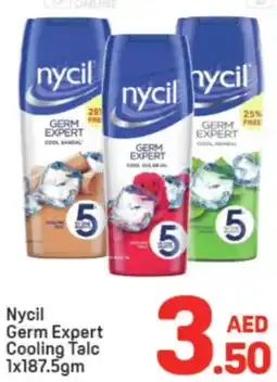 Day To Day Nycil Germ Expert Cooling Talc offer