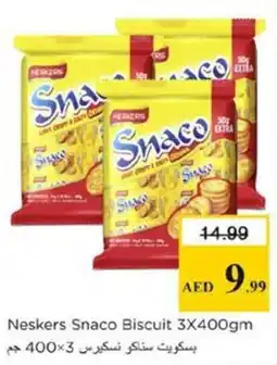 Nesto Neskers Snaco Biscuit offer