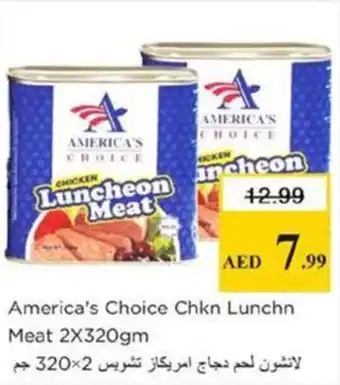 Nesto America's Choice Chkn Lunchn Meat offer