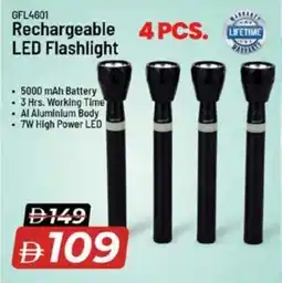 Nesto GFL4601 Rechargeable LED Flashlight offer