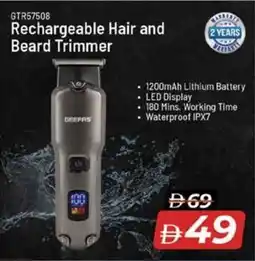 Nesto GTR57508 Rechargeable Hair and Beard Trimmer offer
