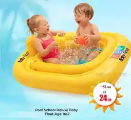 Mark & Save Pool School Deluxe Baby Float offer