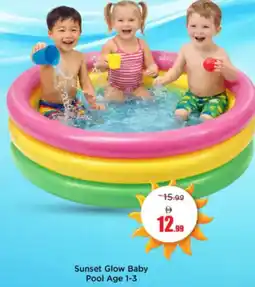 Mark & Save Sunset Glow Baby Pool offer