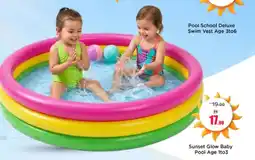 Mark & Save Sunset Glow Baby Pool offer