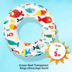 Mark & Save Ocean Reef Transparent Rings offer
