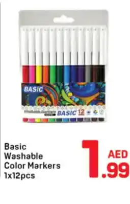 Day To Day Basic Washable Color Markers offer