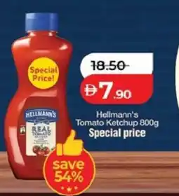 Lulu Hypermarket Hellmann's Tomato Ketchup 800g Special price offer