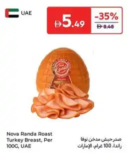Carrefour Nova randa roast turkey breast offer