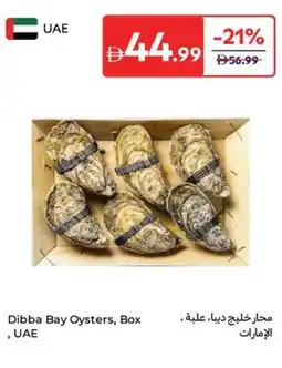 Carrefour Dibba bay oysters box offer