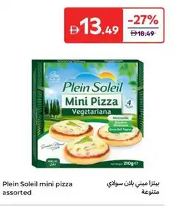 Carrefour Plein soleil mini pizza assorted offer