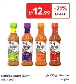 Carrefour Nandos sauce assorted offer