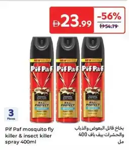 Carrefour Pif paf mosquito fly killer & insect killer offer