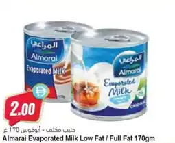 Almaya supermarket Almarai Evaporated Milk Low Fat / Full Fat offer