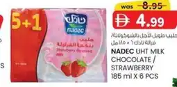 KM Trading Nadec uht milk chocolate/ strawberry offer