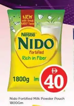 Nesto Nido Fortified Milk Powder Pouch offer