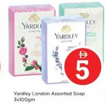 Nesto Yardley London Assorted Soap offer