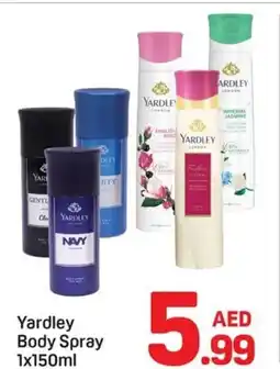 Day To Day Yardley Body Spray offer