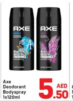 Day To Day Axe Deodorant Bodyspray offer