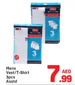 Day To Day Mens Vest/T-Shirt 3pcs Asstd offer