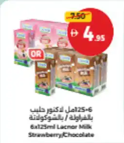 Union Coop Lacnor milk strawberry/chocolate offer
